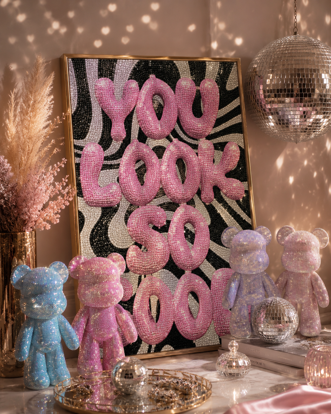 You Look So Good, Kit de Arte Diamante Poster 30x40