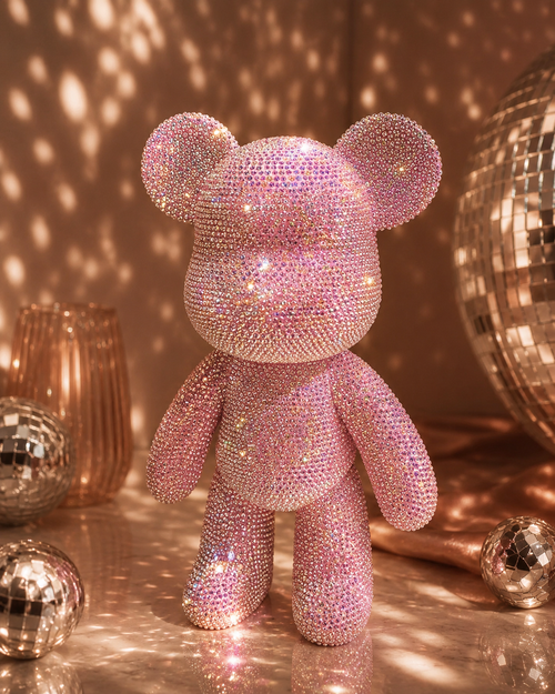 Osito Brillarte | Kit de Arte Diamante Edición Coleccionista (18cm)